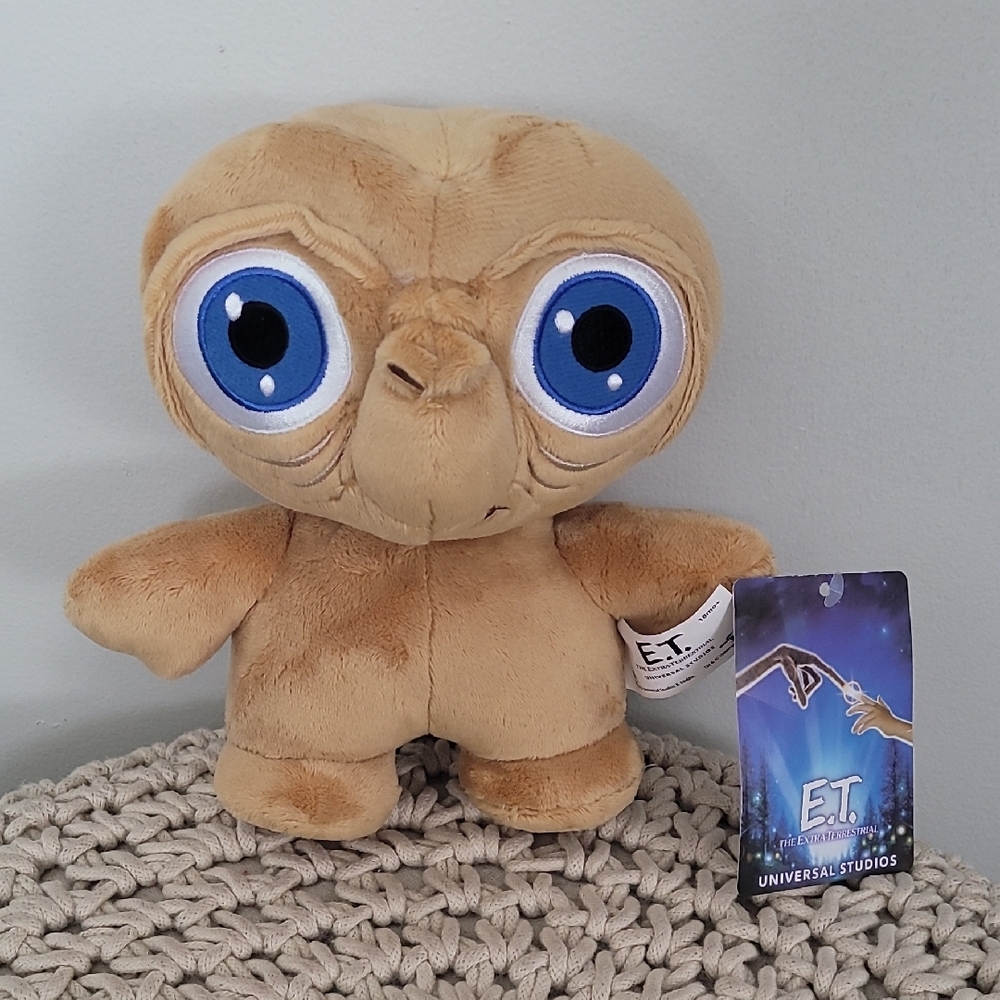 E.T. Plush Toy with Blue Eyes